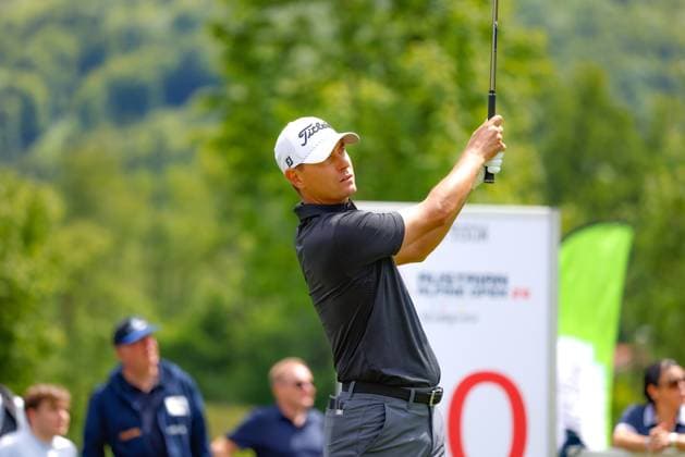 SALZBURG, AUSTRIA - 30.05.2025: Jason SCRIVENER (AUS) of Austrian Alpine Open 2025 at GC Gut Altentann on May 30, 2025 in Austria.