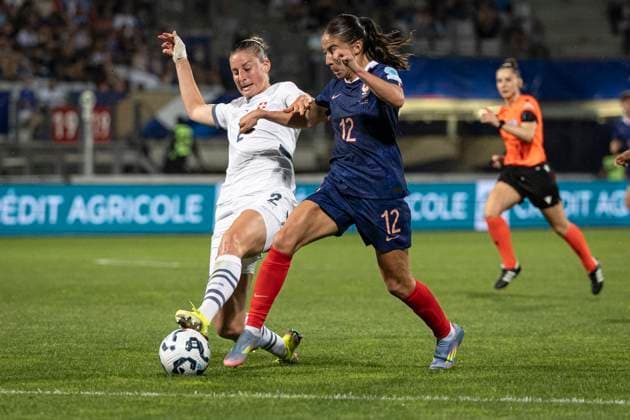 FOOTBALL: UEFA Women™s Nations League 2025 France vs Suisse 30 May 2025 - Stade Marcel Picot, Nancy. France Clara Mateo of France 12  Copyright: xelyxandroxcegarrax