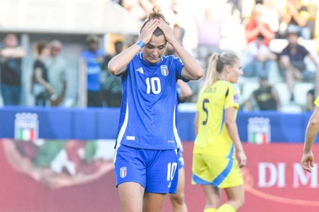 CALCIO - UEFA Nations League - UEFA Women s Nations League 2025 - Qualification - Italy vs Sweden Disappointment for the goal missed by number 10 Cristiana Girelli in the iUEFA Women s National League League A match between Italy and Sweden. Friday 30 May 2025 at the Ennio Tardini stadium in Parma. Parma Italy  Copyright: xIPAxSport ABACAx