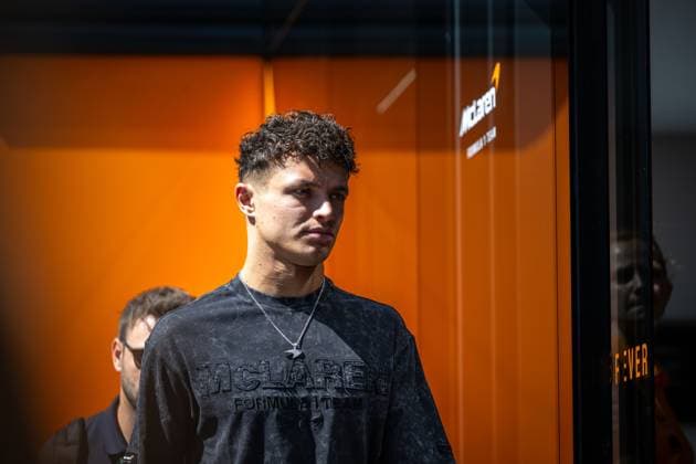 Formel 1 GP Barcelona Freitag, 30.05.2025 Lando Norris 4, McLaren Formula 1 Team; Formel 1 GP Barcelona Freitag, 30.05.2025 Copyright: xBEAUTIFULxSPORTS Erlhofx