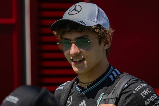 Formel 1 GP Barcelona Freitag, 30.05.2025 Andrea Kimi Antonelli 12, Mercedes-AMG Petronas F1 Team; Formel 1 GP Barcelona Freitag, 30.05.2025 Copyright: xBEAUTIFULxSPORTS Erlhofx