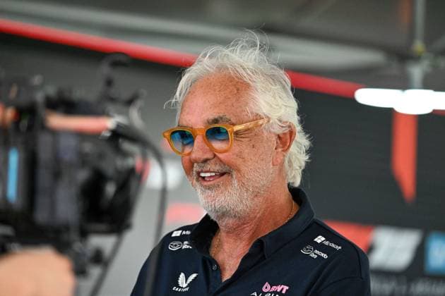 Formel 1 GP Barcelona Freitag, 30.05.2025 Flavio Briatore, Teamchef BWT Alpine F1 Team; Formel 1 GP Barcelona Freitag, 30.05.2025 Copyright: xBEAUTIFULxSPORTS Erlhofx
