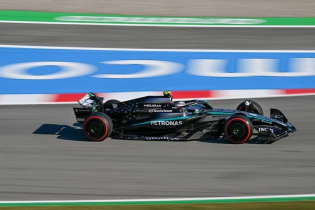 Formel 1 GP Barcelona Freitag, 30.05.2025 Andrea Kimi Antonelli 12, Mercedes-AMG Petronas F1 Team; Formel 1 GP Barcelona Freitag, 30.05.2025 Copyright: xBEAUTIFULxSPORTS Erlhofx