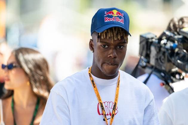 Nico Williams (Athletic Bilbao, Fußballspieler), ESP, Formel 1 Weltmeisterschaft, Aramco Grand Prix von Spanien, Circuit de Barcelona Catalunya, Freies Training, Saison 2025, 30.05.2025 ESP, Formel 1 Weltmeisterschaft, Aramco Grand Prix von Spanien, Circuit de Barcelona Catalunya, Freies Training, Saison 2025, 30.05.2025 Barcelona Copyright: xEibner-Pressefoto Memmlerx EP_MMR