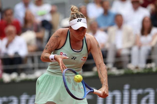 ROLAND GARROS 2025 Thierry Larret MAXPPP - PARIS (75) 31 05 2025 Thierry Larret Maxppp. Tennis. Roland Garros 2025. Internationaux de France de tennis. Stade Roland Garros, Paris (75). Le 31 mai 2025. Court Philippe Chatrier : Marketa VONDROUSOVA (CZE) vs Jessica PEGULA (USA) PARIS (75) STADE ROLAND GARROS PARIS ILE DE FRANCE FRANCE  Copyright: xMAXPPPxThierryxLarretx TLR202505317282 TLR202505317282