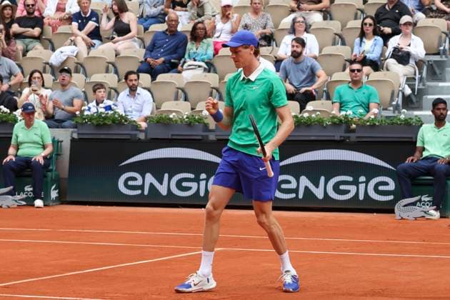 TENNIS : Roland Garros 2025 - Internationaux de France - 31 05 2025 Jannik Sinner (ITA) Vs Jiri Lehecka (CZE) ParisFrance  Copyright: xMichtofx