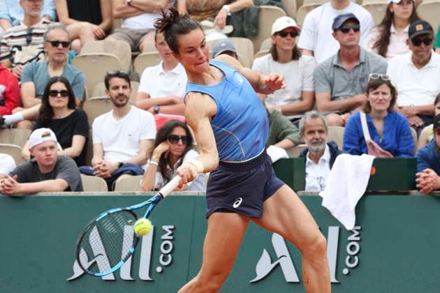 TENNIS : Roland Garros 2025 - Internationaux de France - 31 05 2025 Elsa Jacquemot (FRA) Vs Lois Boisson (FRA) ParisFrance  Copyright: xMichtofx