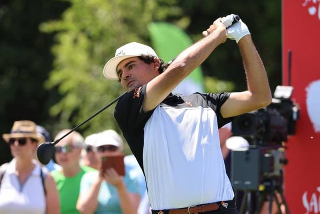 GOLF - Austrian Alpine Open HENNDORF,AUSTRIA,31.MAY.25 - GOLF - DP World Tour, Austrian Alpine Open, Golfclub Gut Altentann. Image shows Eugenio Chacarra (ESP).  GEPAxpictures xMathiasxMandl