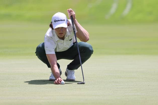 GOLF - Austrian Alpine Open HENNDORF,AUSTRIA,31.MAY.25 - GOLF - DP World Tour, Austrian Alpine Open, Golfclub Gut Altentann. Image shows Maximilian Steinlechner (AUT).  GEPAxpictures xMathiasxMandl