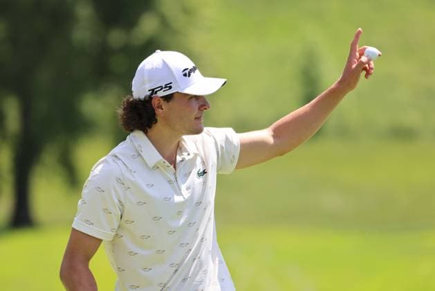 GOLF - Austrian Alpine Open HENNDORF,AUSTRIA,31.MAY.25 - GOLF - DP World Tour, Austrian Alpine Open, Golfclub Gut Altentann. Image shows Maximilian Steinlechner (AUT).  GEPAxpictures xMathiasxMandl