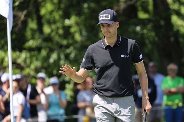 GOLF - Austrian Alpine Open HENNDORF,AUSTRIA,31.MAY.25 - GOLF - DP World Tour, Austrian Alpine Open, Golfclub Gut Altentann. Image shows Matthias Schwab (AUT).  GEPAxpictures xMathiasxMandl