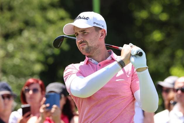 GOLF - Austrian Alpine Open HENNDORF,AUSTRIA,31.MAY.25 - GOLF - DP World Tour, Austrian Alpine Open, Golfclub Gut Altentann. Image shows Nicolai Von Dellingshausen (GER).  GEPAxpictures xMathiasxMandl
