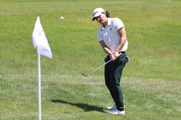 GOLF - Austrian Alpine Open HENNDORF,AUSTRIA,31.MAY.25 - GOLF - DP World Tour, Austrian Alpine Open, Golfclub Gut Altentann. Image shows Maximilian Steinlechner (AUT).  GEPAxpictures xMathiasxMandl