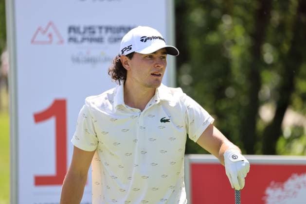 GOLF - Austrian Alpine Open HENNDORF,AUSTRIA,31.MAY.25 - GOLF - DP World Tour, Austrian Alpine Open, Golfclub Gut Altentann. Image shows Maximilian Steinlechner (AUT).  GEPAxpictures xMathiasxMandl