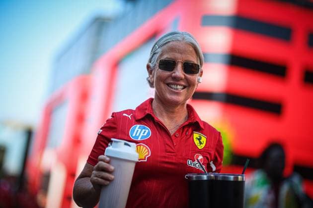 Angela Cullen, Lewis Hamilton Personal Trainer, during the Spanish GP, Barcelona 29 May-1 June 2025, Montemelo Formula 1 World Championship, WM, Weltmeisterschaft 2025.  Copyright: xFedericoxBasile IPAxSportx xipa-agency.netx xx IPA_58449217 IPA_Agency_IPA58449217