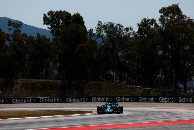 F1 - SPANISH GRAND PRIX 2025 18 STROLL Lance (can), Aston Martin F1 Team AMR25, action during the Formula 1 Aramco Gran Premio de Espana 2025, Spanish Grand Prix 2025, 9th round of the 2025 FIA Formula One World Championship, WM, Weltmeisterschaft from May 30 to June 1, 2025 on the Circuit de Barcelona-Catalunya, in Montmelo, Spain - MontmeloSpain  Copyright: xJavierxJimenezx