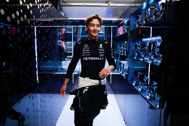 63 George Russell (GBR, Mercedes-AMG Petronas F1 Team), F1 Grand Prix of Spain at Circuit de Barcelona-Catalunya on May 31, 2025 in Barcelona, Spain. (Photo by HOCH ZWEI) Barcelona Spain