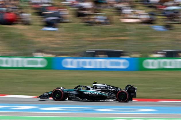 Andrea Kimi Antonelli (Mercedes-AMG Petronas F1 Team, Italien, 12) im F1 W16, ESP, Formel 1 Weltmeisterschaft, Aramco Grand Prix von Spanien, Circuit de Barcelona Catalunya, Freies Training, Saison 2025, 31.05.2025 ESP, Formel 1 Weltmeisterschaft, Aramco Grand Prix von Spanien, Circuit de Barcelona Catalunya, Freies Training, Saison 2025, 31.05.2025 Barcelona Copyright: xEibner-Pressefoto Memmlerx EP_MMR
