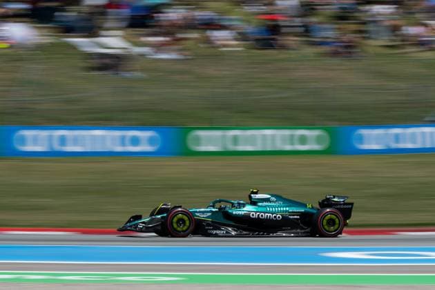 Fernando Alonso (Aston Martin Aramco F1 Team, Spanien, 14) im AMR25, ESP, Formel 1 Weltmeisterschaft, Aramco Grand Prix von Spanien, Circuit de Barcelona Catalunya, Freies Training, Saison 2025, 31.05.2025 ESP, Formel 1 Weltmeisterschaft, Aramco Grand Prix von Spanien, Circuit de Barcelona Catalunya, Freies Training, Saison 2025, 31.05.2025 Barcelona Copyright: xEibner-Pressefoto Memmlerx EP_MMR