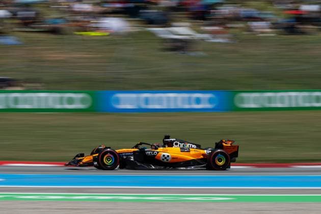 Oscar Piastri (McLaren Formula 1 Team, Australien, 81) im MCL39, ESP, Formel 1 Weltmeisterschaft, Aramco Grand Prix von Spanien, Circuit de Barcelona Catalunya, Freies Training, Saison 2025, 31.05.2025 ESP, Formel 1 Weltmeisterschaft, Aramco Grand Prix von Spanien, Circuit de Barcelona Catalunya, Freies Training, Saison 2025, 31.05.2025 Barcelona Copyright: xEibner-Pressefoto Memmlerx EP_MMR