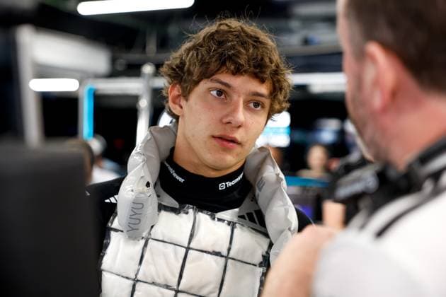 12 Andrea Kimi Antonelli (ITA, Mercedes-AMG Petronas F1 Team), Bradley Lord (GBR, Mercedes-AMG Petronas F1 Team), F1 Grand Prix of Spain at Circuit de Barcelona-Catalunya on May 31, 2025 in Barcelona, Spain. (Photo by HOCH ZWEI) Barcelona Spain