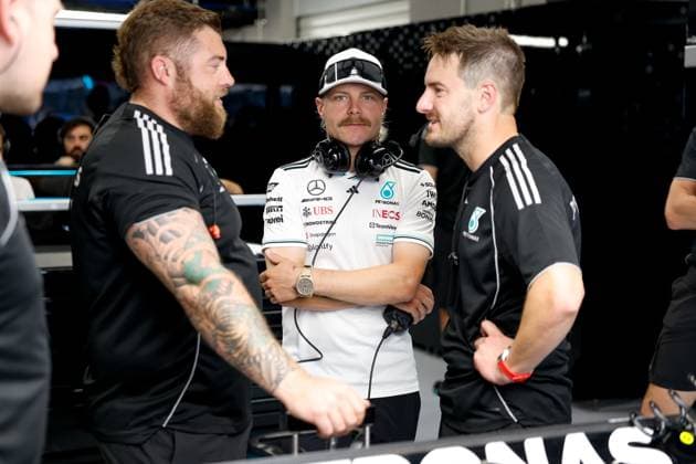 Valtteri Bottas (FIN, Mercedes-AMG Petronas F1 Team), F1 Grand Prix of Spain at Circuit de Barcelona-Catalunya on May 31, 2025 in Barcelona, Spain. (Photo by HOCH ZWEI) Barcelona Spain