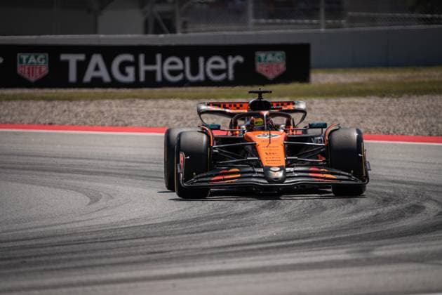 Formula 1 Aramco Gran Premio de Espana 2025 Gabriela Testa OVERTAKE MAXPPP - Barcelona 31 05 2025 81 PIASTRI Oscar (aus), McLaren F1 Team, action during the Formula 1 Aramco Gran Premio de Espana 2025, the 9th round of the 2025 FIA Formula 1 World Championship, WM, Weltmeisterschaft at the Circuit of Barcelona-Catalunya from May 29 to June 1, 2025, in Montmeló, Spain Barcelona Spain  Copyright: xOVERTAKE MAXPPPxGabrielaxTestax OVT202505317349 OVT202505317349