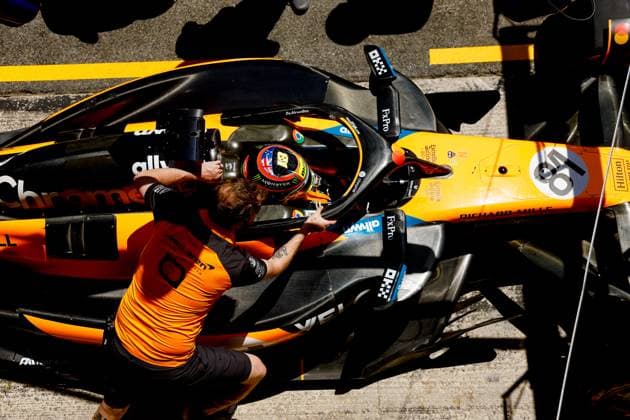 81 Oscar Piastri (AUS, McLaren F1 Team), F1 Grand Prix of Spain at Circuit de Barcelona-Catalunya on May 31, 2025 in Barcelona, Spain. (Photo by HOCH ZWEI) Barcelona Spain