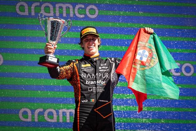 Sport Themen der Woche KW22 Bilder des Jahres 2025, Sport 05 Mai Sport Bilder des Tages AUTO - FORMULA 3 2025 - BARCELONA DOMINGUES Ivan (prt), Van Amersfoort Racing, Dallara F3 2025, portrait during the 5th round of the 2025 FIA Formula 3 Championship from May 30 to June 1, 2025 on the Circuit de Barcelona-Catalunya, in Montmelo, Spain - MontmeloSpain  Copyright: xDPPIx