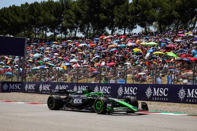 F1 - SPANISH GRAND PRIX 2025 27 HULKENBERG Nico (ger), Stake F1 Team Kick C45, action during the Formula 1 Aramco Gran Premio de Espana 2025, Spanish Grand Prix 2025, 9th round of the 2025 FIA Formula One World Championship, WM, Weltmeisterschaft from May 30 to June 1, 2025 on the Circuit de Barcelona-Catalunya, in Montmelo, Spain - MontmeloSpain  Copyright: xFLORENTxGOODENx
