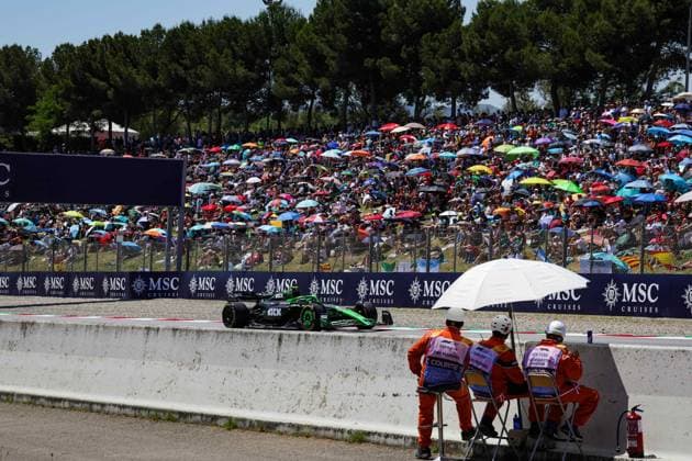F1 - SPANISH GRAND PRIX 2025 05 BORTOLETO Gabriel (bra), Stake F1 Team Kick C45, action during the Formula 1 Aramco Gran Premio de Espana 2025, Spanish Grand Prix 2025, 9th round of the 2025 FIA Formula One World Championship, WM, Weltmeisterschaft from May 30 to June 1, 2025 on the Circuit de Barcelona-Catalunya, in Montmelo, Spain - MontmeloSpain  Copyright: xFLORENTxGOODENx