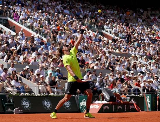 TENNIS - French Open 2025 PARIS,FRANCE,31.MAY.25 - TENNIS - ATP, Tennis Herren World Tour, French Open, Roland Garros, Grand Slam. Image shows Alexander Zverev (GER).  GEPAxpictures xMichaelxRiedler
