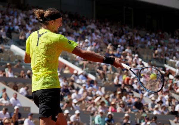 TENNIS - French Open 2025 PARIS,FRANCE,31.MAY.25 - TENNIS - ATP, Tennis Herren World Tour, French Open, Roland Garros, Grand Slam. Image shows Alexander Zverev (GER).  GEPAxpictures xMichaelxRiedler