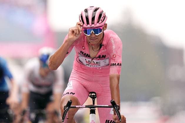 Del Toro Romero Isaac of Uae Team Emirates Xrg during the stage 20 of the Giro d™Italia from Verres to Sestriere (Via Lattea), Italy - Saturday, May 31, 2025. - cycling.  Copyright: xMarcoxAlpozzi LaPressex