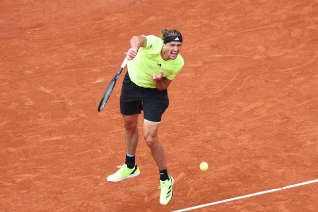 TENNIS : Roland Garros 2025 - Internationaux de France - 31 05 2025 Alexander Zverev (GER) Vs Flavio Cobolli (ITA) ParisFrance  Copyright: xMichtofx