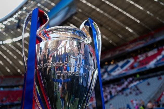 UEFA-Champions-League-Trophaee, Pokal, GER, Paris Saint-Germain vs. Inter Mailand, Fussball, Herren, UEFA Champions League Finale Muenchen 2025, Spielzeit 2024 2025, 31.05.2025, GER, Paris Saint-Germain vs. Inter Mailand, Fussball, Herren, UEFA Champions League Finale Muenchen 2025, Spielzeit 2024 2025, 31.05.2025 Muenchen Copyright: xEibner-Pressefoto WolfgangxFrankx EP_WFK