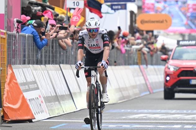 31-05-2025 Giro D italia; Tappa 20 Verres - Sestriere; 2025, Uae Team Emirates - Xrg; Mcnulty, Brandon; Sestriere; 