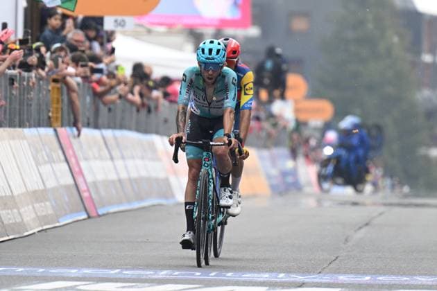31-05-2025 Giro D italia; Tappa 20 Verres - Sestriere; 2025, Vf Group Bardiani Csf - Faizane; Marcellusi, Martin; Sestriere; 