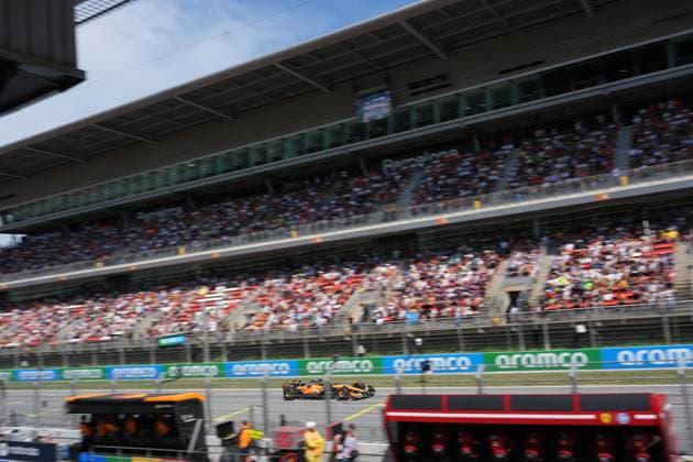 Formel 1 Aramco Grand Prix von Spanien 2025 31.05.2025, Circuit de Catalunya, Barcelona, Formel 1 Aramco Grand Prix von Spanien 2025 , im Bild Lando Norris (GBR), McLaren F1 Team