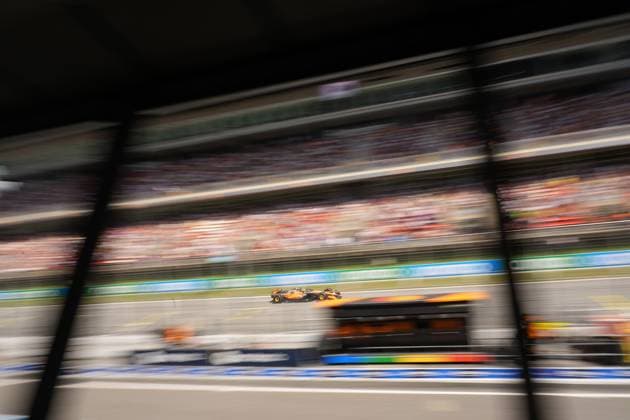 Formel 1 Aramco Grand Prix von Spanien 2025 31.05.2025, Circuit de Catalunya, Barcelona, Formel 1 Aramco Grand Prix von Spanien 2025 , im Bild Lando Norris (GBR), McLaren F1 Team