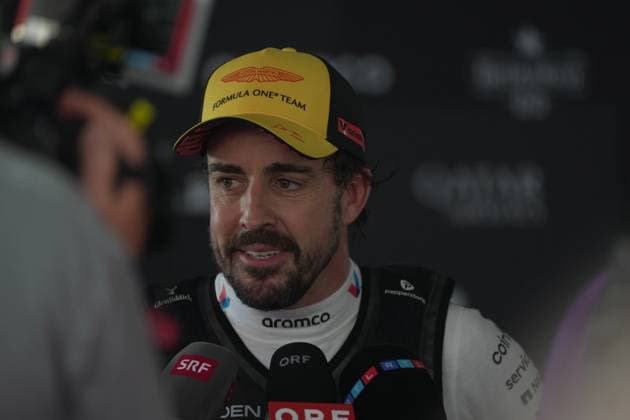Formel 1 Aramco Grand Prix von Spanien 2025 31.05.2025, Circuit de Catalunya, Barcelona, Formel 1 Aramco Grand Prix von Spanien 2025 , im Bild Fernando Alonso (ESP), Aston Martin Aramco Cognizant Formula One Team