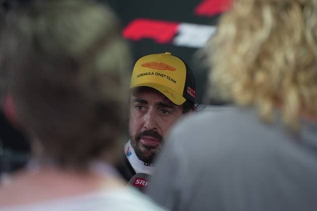 Formel 1 Aramco Grand Prix von Spanien 2025 31.05.2025, Circuit de Catalunya, Barcelona, Formel 1 Aramco Grand Prix von Spanien 2025 , im Bild Fernando Alonso (ESP), Aston Martin Aramco Cognizant Formula One Team