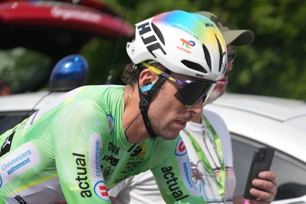 CYCLING - BOUCLES DE LA MAYENNE 2025 - STAGE 2 Pierre Latour during the Stage 2 of the Boucles de la Mayenne - CrÃ dit Mutuel, UCI ProSeries Cycling event, Sainte-Suzanne - Bais (210,2 Km) on 31 May 2025 in Bais, France - Photo Laurent Lairys PSNEWZ BaisFrance  Copyright: xLaurentxLairysx