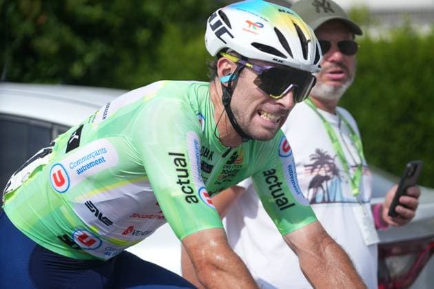 CYCLING - BOUCLES DE LA MAYENNE 2025 - STAGE 2 Pierre Latour during the Stage 2 of the Boucles de la Mayenne - CrÃ dit Mutuel, UCI ProSeries Cycling event, Sainte-Suzanne - Bais (210,2 Km) on 31 May 2025 in Bais, France - Photo Laurent Lairys PSNEWZ BaisFrance  Copyright: xLaurentxLairysx