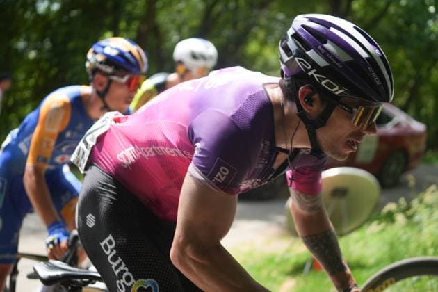 CYCLING - BOUCLES DE LA MAYENNE 2025 - STAGE 2 Guest during the Stage 2 of the Boucles de la Mayenne - CrÃ dit Mutuel, UCI ProSeries Cycling event, Sainte-Suzanne - Bais (210,2 Km) on 31 May 2025 in Bais, France - Photo Laurent Lairys PSNEWZ BaisFrance  Copyright: xLaurentxLairysx