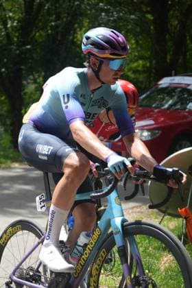 CYCLING - BOUCLES DE LA MAYENNE 2025 - STAGE 2 STOKBRO Andreas during the Stage 2 of the Boucles de la Mayenne - CrÃ dit Mutuel, UCI ProSeries Cycling event, Sainte-Suzanne - Bais (210,2 Km) on 31 May 2025 in Bais, France - Photo Laurent Lairys PSNEWZ BaisFrance  Copyright: xLaurentxLairysx