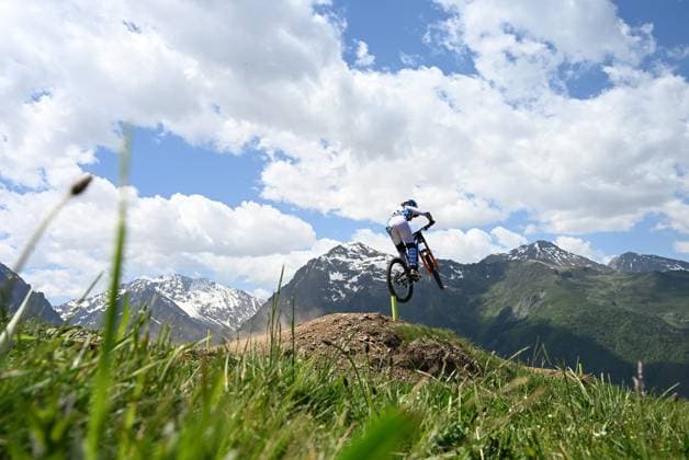 Sport Bilder des Tages COUPE DU MONDE VTT LOUDENVIELLE 2025 BASTIEN ARBERET MAXPPP COUPE DU MONDE DE VTT UCI MOUNTAIN BIKE 2025 A LOUDENVIELLE-PEYRAGUDES, HAUTES-PYRENEES QUALIFICATION DOWNHILL DESCENTE DHI PYRENEES BIKE FESTIVAL PBF Mountain Bike World Cup in LOUDENVIELLE on May 301 2025. LOUDENVIELLE HAUTES-PYRENEES FRANCE  Copyright: xMAXPPPxBASTIENxARBERETx DSC_0321 DSCx0321