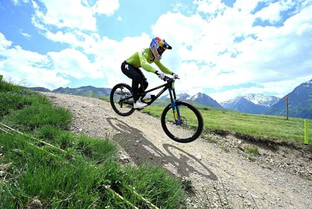 COUPE DU MONDE VTT LOUDENVIELLE 2025 BASTIEN ARBERET MAXPPP LOIC BRUNI (FRA), SPECIALIZED GRAVITY COUPE DU MONDE DE VTT UCI MOUNTAIN BIKE 2025 A LOUDENVIELLE-PEYRAGUDES, HAUTES-PYRENEES QUALIFICATION DOWNHILL DESCENTE DHI LE 31 MAI 2025 PYRENEES BIKE FESTIVAL PBF Mountain Bike World Cup in LOUDENVIELLE on May 301 2025. LOUDENVIELLE HAUTES-PYRENEES FRANCE  Copyright: xMAXPPPxBASTIENxARBERETx DSC_0400 DSCx0400