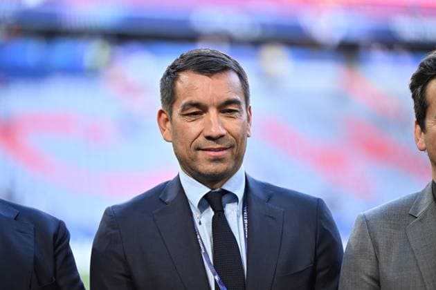 Ahead of the Paris Saint-Germain v Inter Milan UEFA Champions League final match MUNICH, GERMANY, MAY 31: Head coach Giovanni van Bronckhorst is seen ahead of the football final match between Paris Saint-Germain and Inter Milan at the Munich Football Arena in Munich, Germany, on May 31, 2025. Mustafa Yalcin Anadolu Munich Germany. Editorial use only. Please get in touch for any other usage.  Copyright: x2025xAnadoluxMustafaxYalcinx