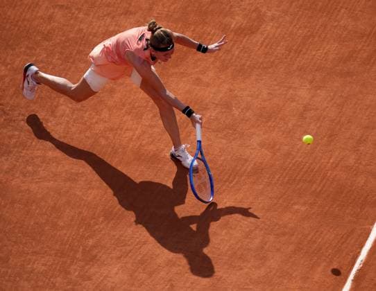 TENNIS - French Open 2025 PARIS,FRANCE,31.MAY.25 - TENNIS - WTA, Tennis Damen Tour, French Open, Roland Garros, Grand Slam. Image shows Marie Bouzkova (CZE).  GEPAxpictures xMichaelxRiedler